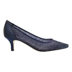 Brand new 😍 Alan Pinkus SPRITZ BRIGHT NAVY SATIN PUMP 👏