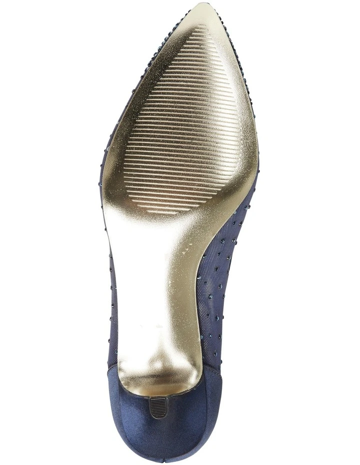 Brand new 😍 Alan Pinkus SPRITZ BRIGHT NAVY SATIN PUMP 👏 5 Brand new 😍 Alan Pinkus SPRITZ BRIGHT NAVY SATIN PUMP 👏 - Image 5