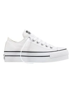 Hot Sale 🛒 Converse Chuck Taylor All Star Lift White Canvas Low Top Sneaker ✨
