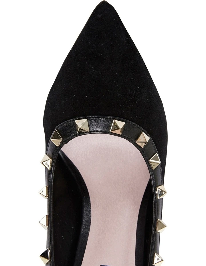 Best deal ⭐ Pink Inc Sierra Black Suede Pump ⭐ 3 Best deal ⭐ Pink Inc Sierra Black Suede Pump ⭐ - Image 3