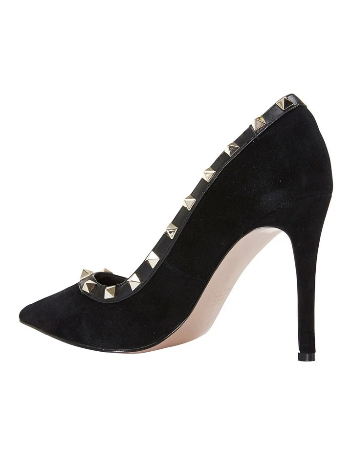 Best deal ⭐ Pink Inc Sierra Black Suede Pump ⭐ 4 Best deal ⭐ Pink Inc Sierra Black Suede Pump ⭐ - Image 4