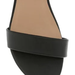 Best deal 🎁 Miss Shop Bridgette Black Wedged Low Heeled 🤩 Sandal ⌛