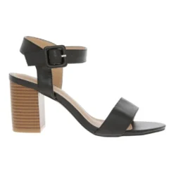 Best reviews of 💯 Miss Shop Beckham Black Block Heel Sandal 🎁