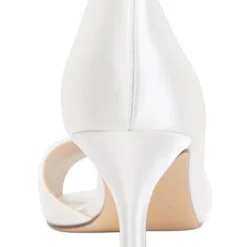 Outlet 🤩 NINA Contesa Ivory Satin Pump ✨ -Women Shoes shop 641063350 4 720x928