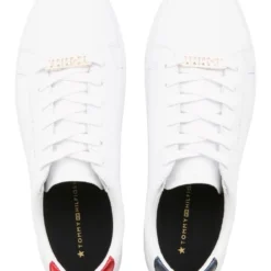 Discount 🎁 Tommy Hilfiger Essential White Leather ⭐ Sneaker ⭐ -Women Shoes shop 675727480 3 720x928