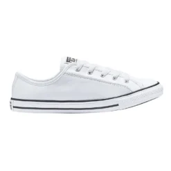 Best deal ⌛ Converse Chuck Taylor All Star Dainty White Leather Low Top 🥰 Sneaker ✨