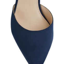 Best reviews of ✨ Alan Pinkus Tonya Navy Satin Pump 🎁 -Women Shoes shop 698003650 6 720x928