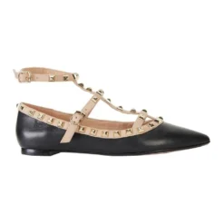 Top 10 ⌛ Pink Inc Inez Black Kid/Nude Flat 🥰 Shoes ⭐