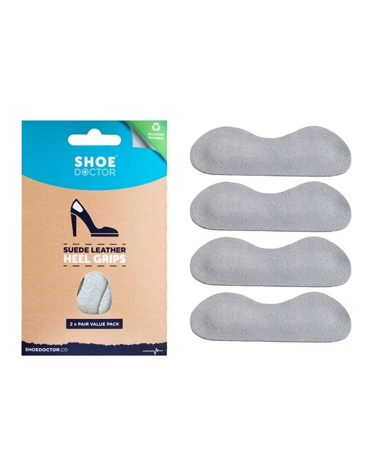 Promo 😀 Shoe Doctor Suede Leather Heel Grips 2 Pair Pack 👍 1 Promo 😀 Shoe Doctor Suede Leather Heel Grips 2 Pair Pack 👍