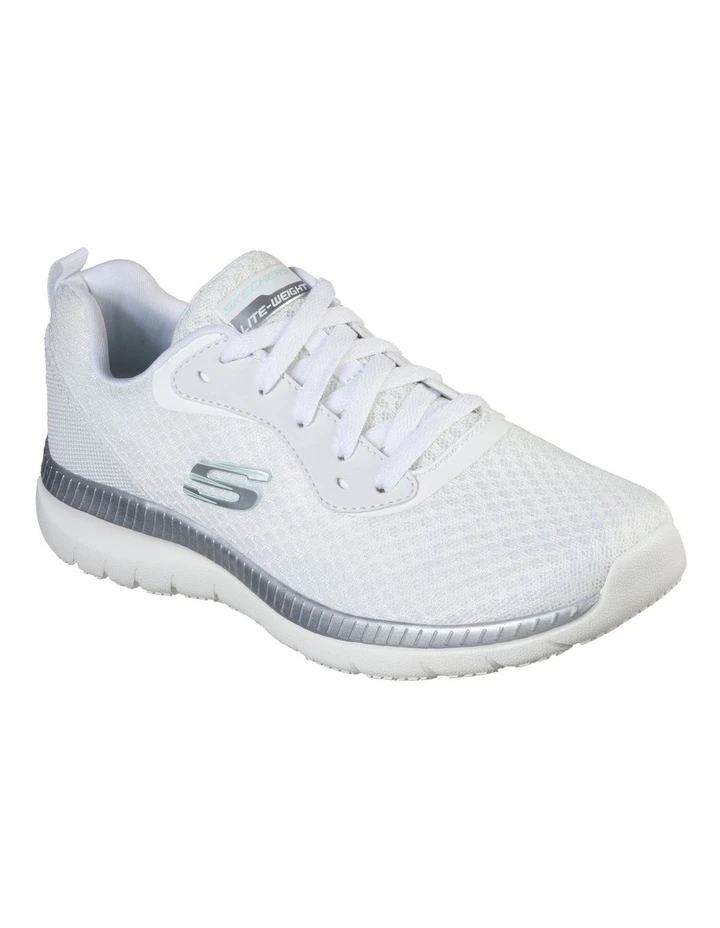 Cheap โค๏ธ Skechers Bountiful Quick path White/Silver ๐ Sneaker โ๏ธ 1 Cheap โค๏ธ Skechers Bountiful Quick path White/Silver ๐ Sneaker โ๏ธ