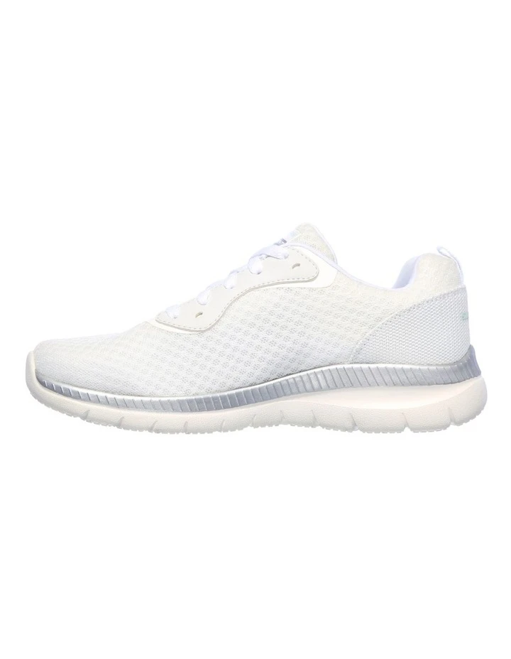 Cheap โค๏ธ Skechers Bountiful Quick path White/Silver ๐ Sneaker โ๏ธ 3 Cheap โค๏ธ Skechers Bountiful Quick path White/Silver ๐ Sneaker โ๏ธ - Image 3