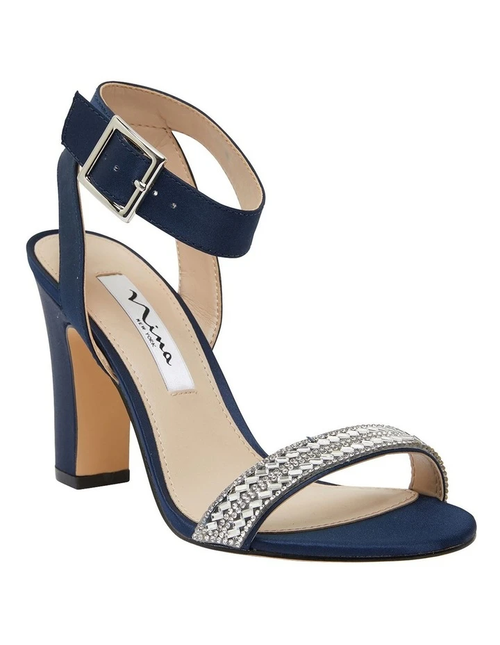 Coupon ๐ฏ NINA Sharon Navy Satin Sandals ๐ 2 Coupon ๐ฏ NINA Sharon Navy Satin Sandals ๐ - Image 2