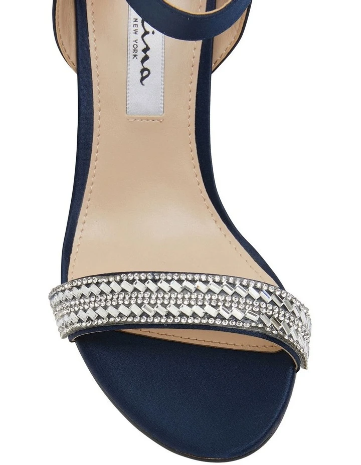 Coupon ๐ฏ NINA Sharon Navy Satin Sandals ๐ 4 Coupon ๐ฏ NINA Sharon Navy Satin Sandals ๐ - Image 4