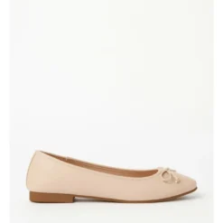 Outlet 😀 Miss Shop Robyn Beige Low Heeled Flats 😉