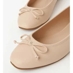Outlet 😀 Miss Shop Robyn Beige Low Heeled Flats 😉 -Women Shoes shop 810716230 4 720x928