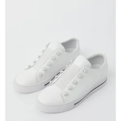 Outlet 🔥 Zazou Kiss White Leather Slip-on Sneaker 🎁 -Women Shoes shop 816237280 3 1 720x928