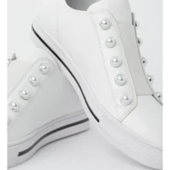 Outlet 🔥 Zazou Kiss White Leather Slip-on Sneaker 🎁 -Women Shoes shop 816237280 5 720x928