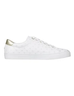 Best deal 🧨 Tommy Hilfiger All Over Flag White Lace-Up Sneaker 🎉