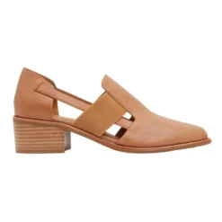 Budget ๐ Jane Debster Expose Tan Glove Heeled Shoes ๐
