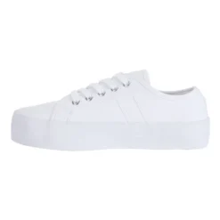 Best reviews of 💯 Sandler Scott White Canvas Sneakers ⌛ -Women Shoes shop 830284030 3 720x928