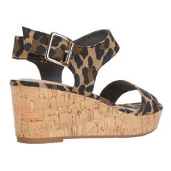 Best Sale ❤️ Sandler Ember Animal Fabric 😍 Sandals ❤️ -Women Shoes shop 830507500 4 720x928