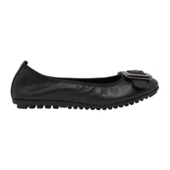 Best deal ⭐ Sandler Pentagon Black Glove Flat ✔️ Shoes 💯