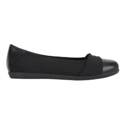 Deals 👏 Wide Steps Fenton Black Glove/Fabric Flat Shoes 💯