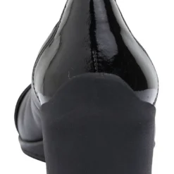 Cheapest 😍 Wide Steps Narita Black Glove Heeled ⌛ Shoes ⭐ -Women Shoes shop 830724850 5 720x928