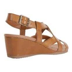 Buy 💯 Wide Steps Miriam Cognac Glove Sandal 🥰 -Women Shoes shop 830734390 4 720x928