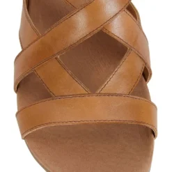 Buy 💯 Wide Steps Miriam Cognac Glove Sandal 🥰 -Women Shoes shop 830734390 7 720x928