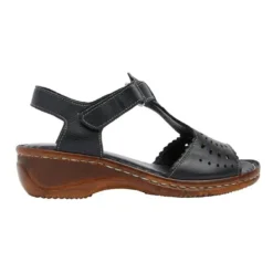 Coupon ✔️ Wide Steps Dario Black Glove 😍 Sandal 👏