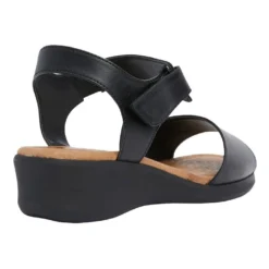 Coupon 🥰 Wide Steps Patty Black Glove Sandal 😉 -Women Shoes shop 830735380 4 720x928