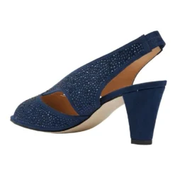 Cheapest ⭐ Easy Steps Angie Navy Fabric 🔥 Sandal ❤️ -Women Shoes shop 830906290 5 720x928