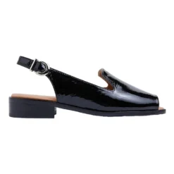 Buy ⭐ Easy Steps Delaney Black Crinkle Patent 🥰 Sandals ❤️