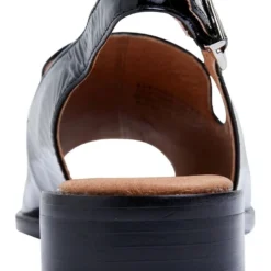 Buy ⭐ Easy Steps Delaney Black Crinkle Patent 🥰 Sandals ❤️ -Women Shoes shop 831008170 6 720x928