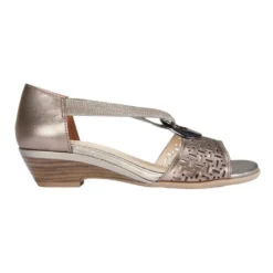 Buy 🎁 Easy Steps Chime Pewter Metallic 🌟 Sandals ⭐