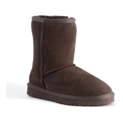 Best reviews of 🤩 Aus Wooli Ugg Mid Calf Zip-Up Sheepskin Boot - Chocolate ⭐