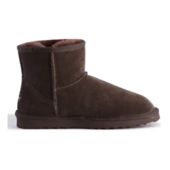 Best Sale ✨ Aus Wooli Ugg Short Sheepskin Ankle Boot - Chocolate 💯 -Women Shoes shop 837291880 7 720x928