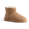 Promo 🌟 Aus Wooli Ugg Short Sheepskin Ankle Boot - Chestnut/Tan 🥰