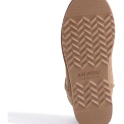 Promo 🌟 Aus Wooli Ugg Short Sheepskin Ankle Boot - Chestnut/Tan 🥰 -Women Shoes shop 837291970 3 720x928