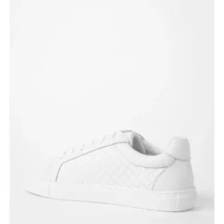 Best Sale 😀 Piper Lennon White Leather Lace-Up 😍 Sneaker ✨ -Women Shoes shop 837688330 3 720x928