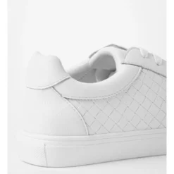 Best Sale 😀 Piper Lennon White Leather Lace-Up 😍 Sneaker ✨ -Women Shoes shop 837688330 5 720x928
