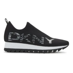 Cheapest ๐ DKNY Azer Black Reflective Sneaker โจ