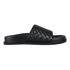 Hot Sale 🔔 St. Sana Fern Black Wedge Sandals 🔔