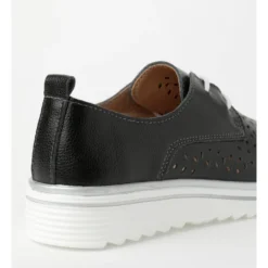 Best Pirce ✨ Regatta Charm Black Leather Flat Shoe ✔️ -Women Shoes shop 847323460 4 720x928