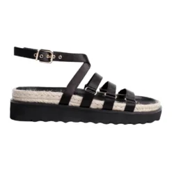 Outlet ❤️ Caverley Chalet Black Sandal 🤩