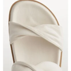 Promo 😉 Basque Bella Ecru Sheep Leather Sandal 🥰 -Women Shoes shop 848104840 3 720x928