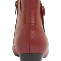 Brand new ⌛ Easy Steps Glove 🔔 Boots Seville Red 😍 -Women Shoes shop 848482480 5 720x928