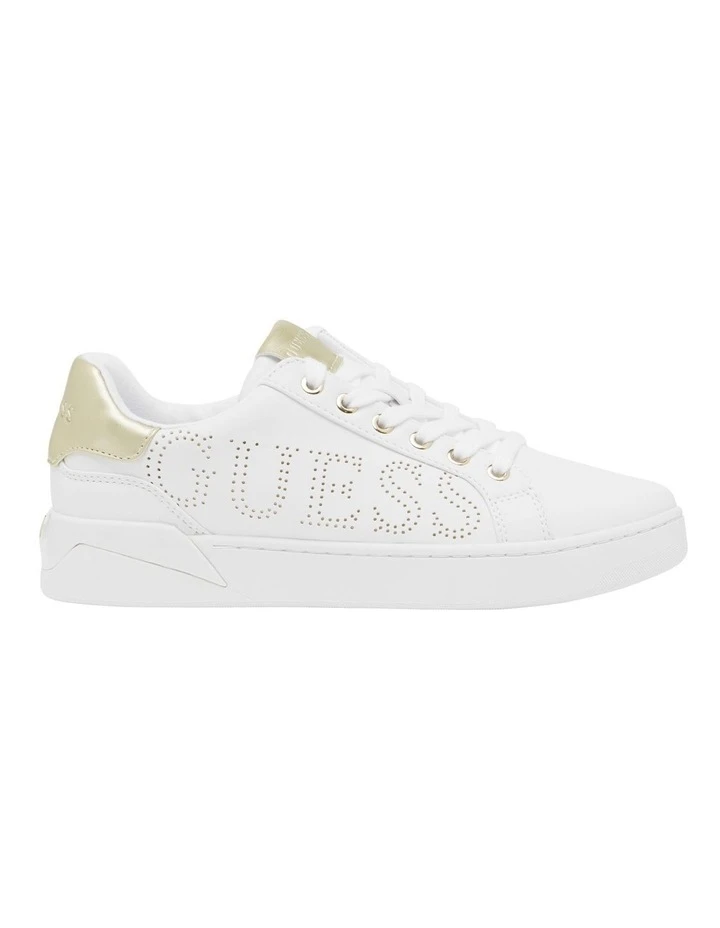 Deals ๐ Guess Roria-A White/Gold Sneaker โจ 1 Deals ๐ Guess Roria-A White/Gold Sneaker โจ