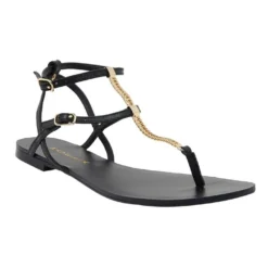 Outlet ✔️ Ravella Saskia Black Kid 🎁 Sandals 😀